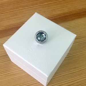 SOLD Pandora Radiant Charm Light Blue